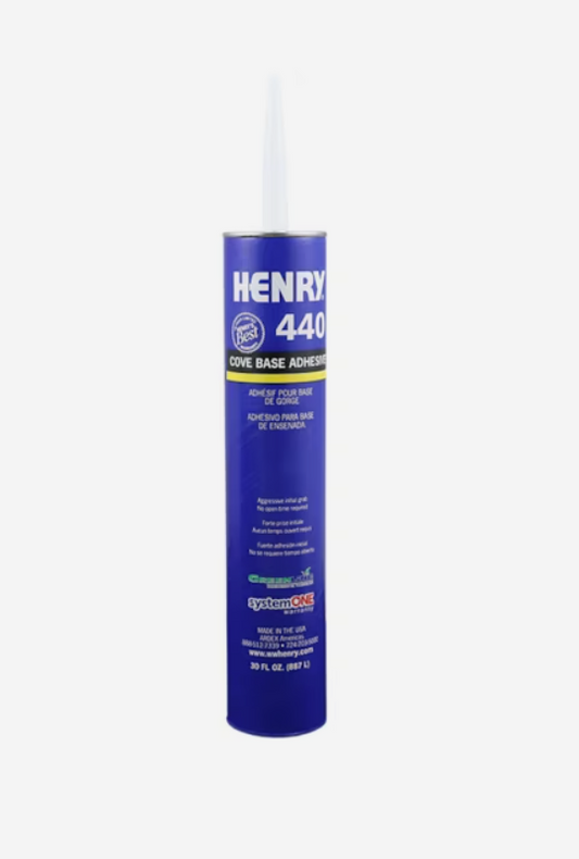Henry 440 Cove Base Adhesive