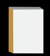 5S14 - Streight Base Moulding - Sold by Piece