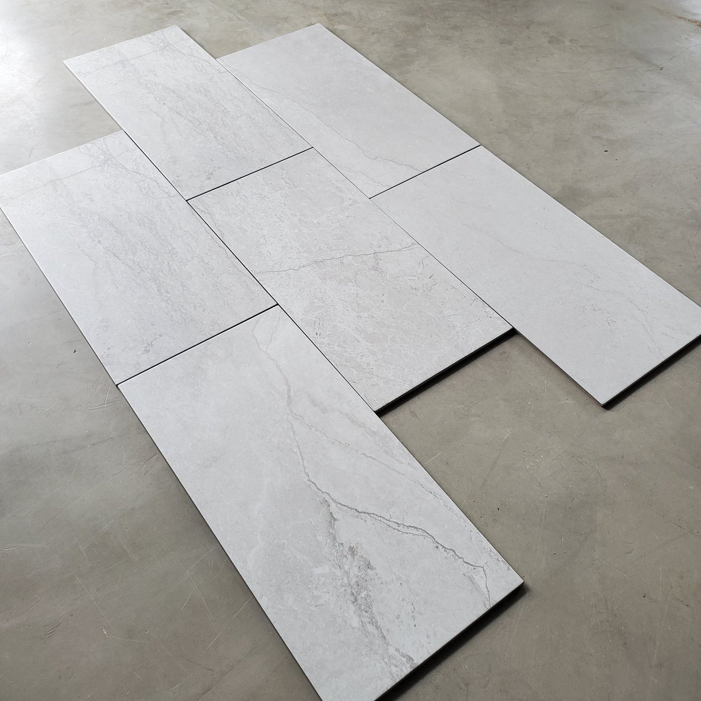 12"x24" Matte Glazed Porcelain Tile I637 Stone Theory