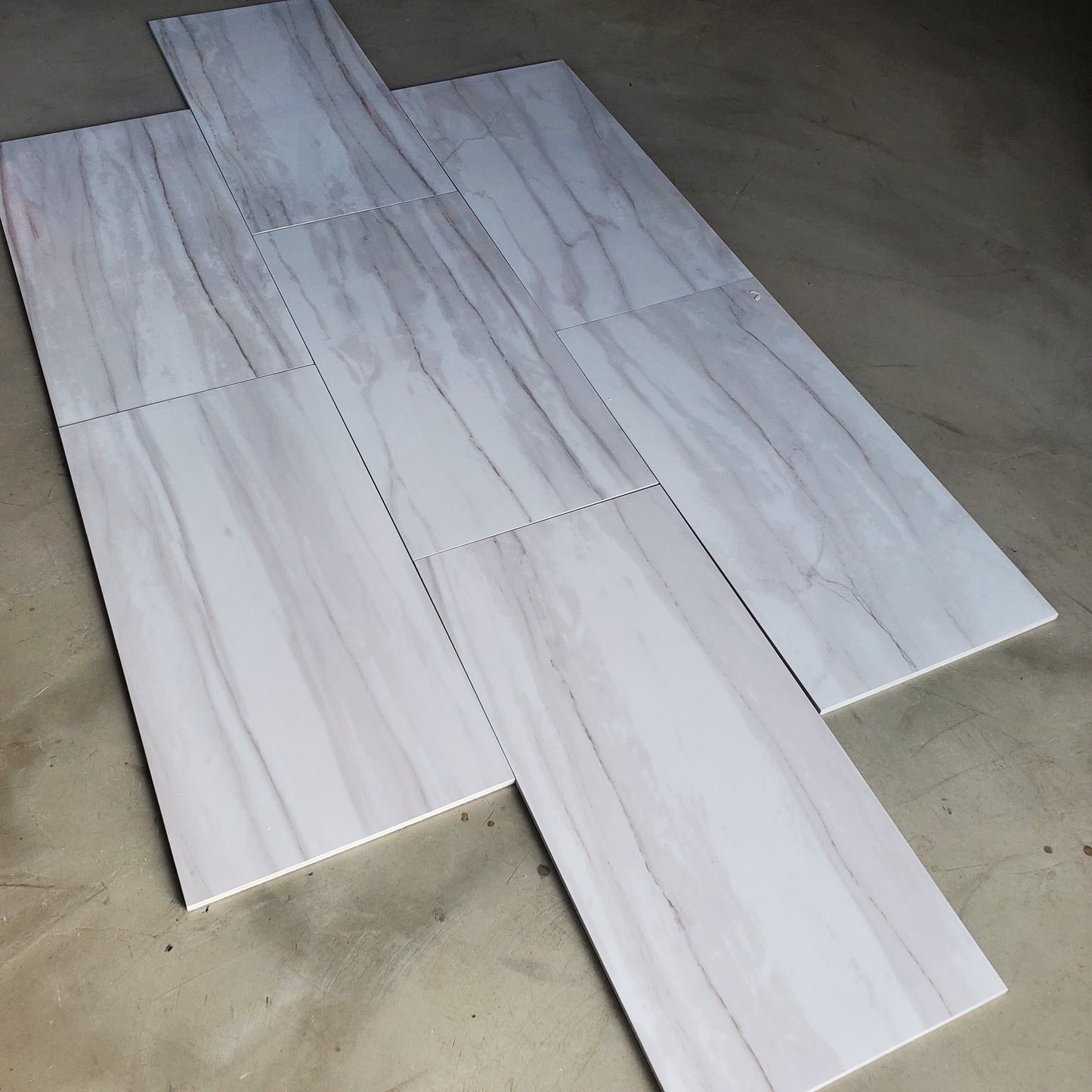 12"x24" A845 Ideology Gray Porcelain Tile Polished