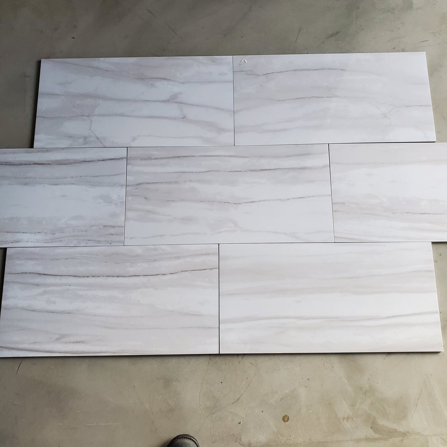 12"x24" A845 Ideology Gray Porcelain Tile Polished