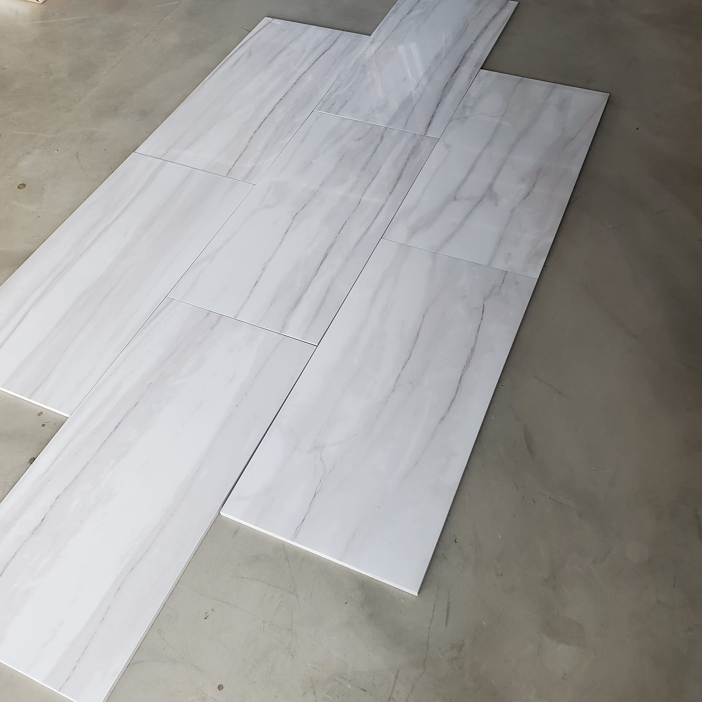 12"x24" A845 Ideology Gray Porcelain Tile Polished