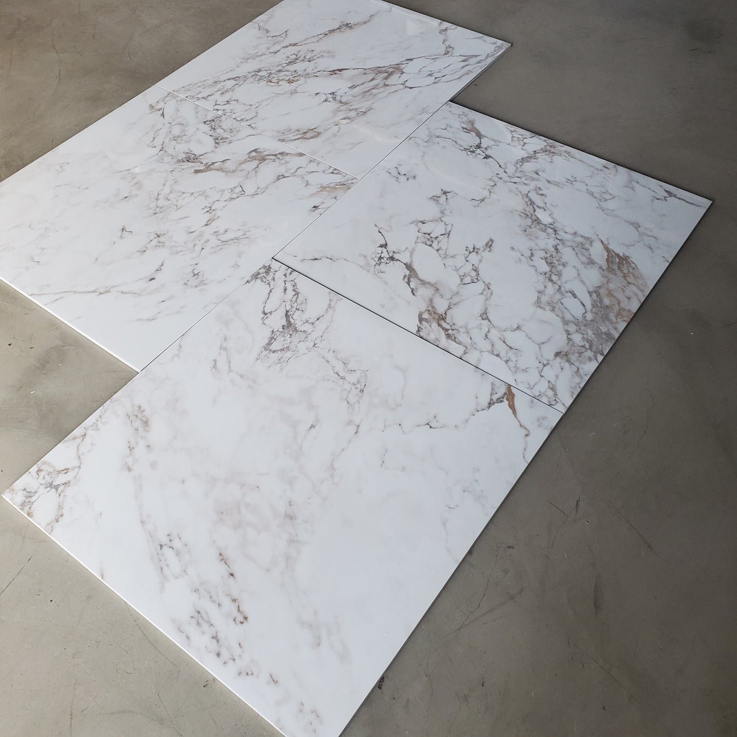 24"x24" I695 Stainmaster Polished Porcelain Tile - Sold by ctn