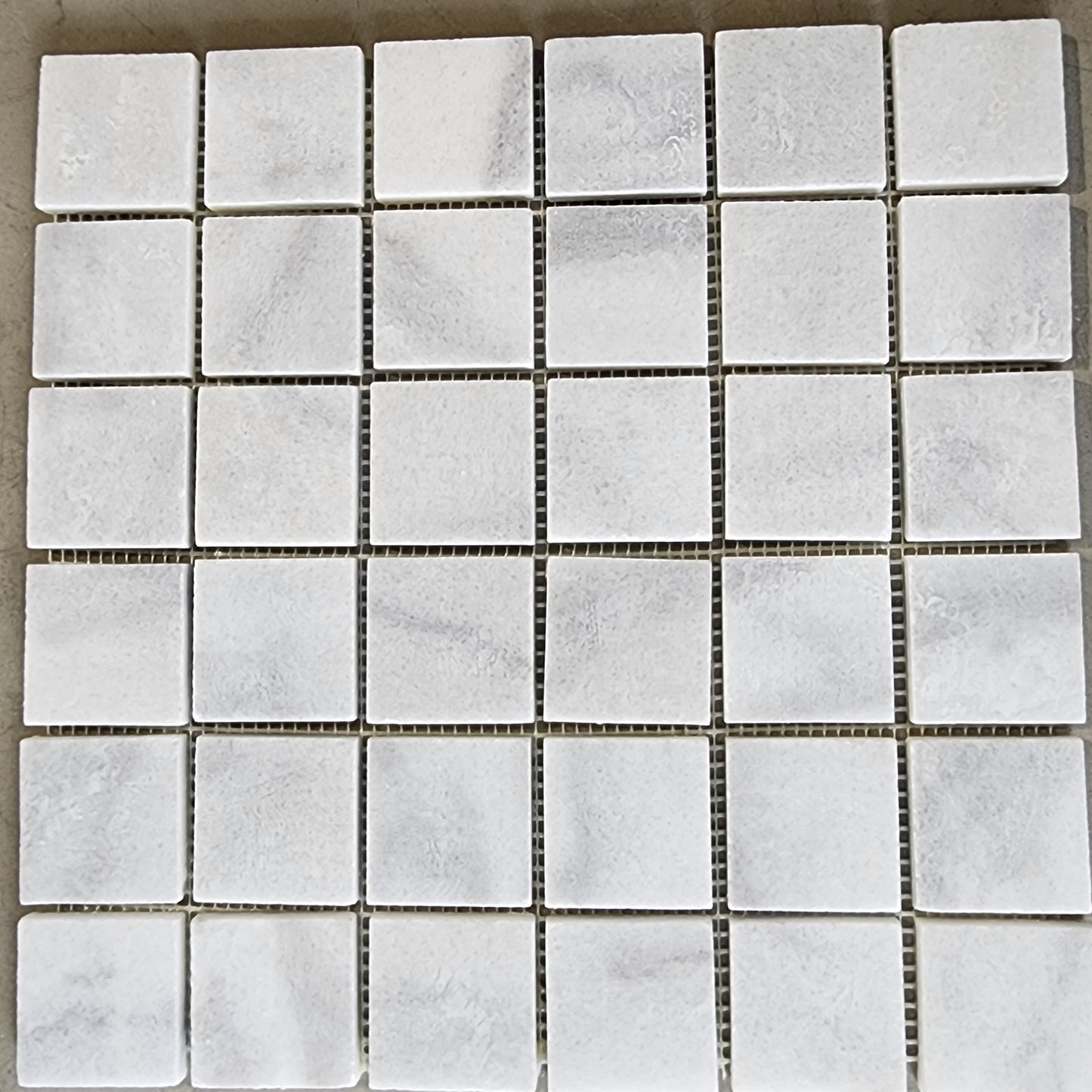 2"x2" Mosaic Tile M320 Hon Yukon White - Sold by piece