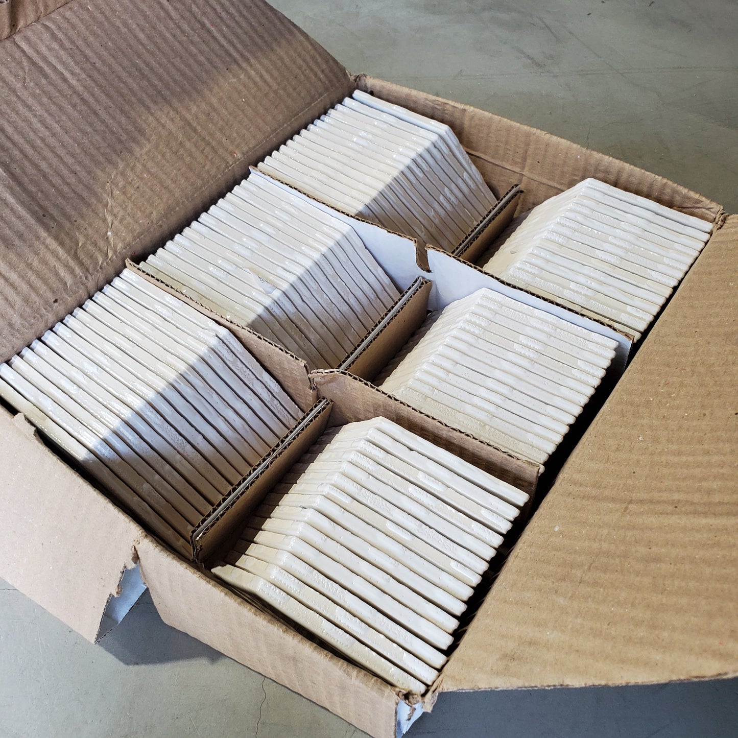 3x6 LC15 Luxcraft White Rhombus Glazed Subway Tile - Sold by ctn