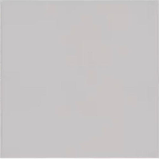 Vitruvian Light Grey Glossy 6" x 6" Glazed Ceramic Wall Tile - Sold by ctn