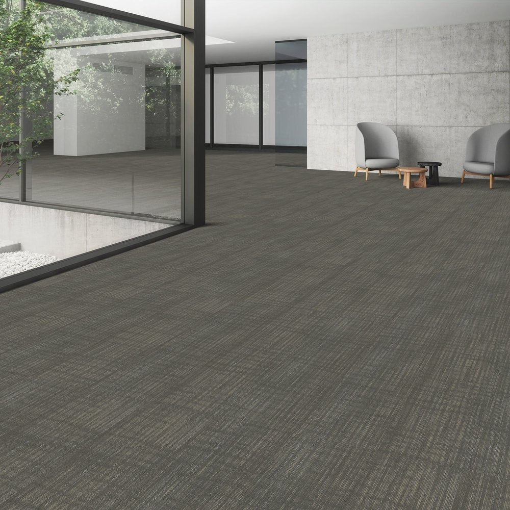 Patcraft - I0455 Isle of Skye - 12"x48" 00120 Portree - Carpet Tile - Sold by ctn
