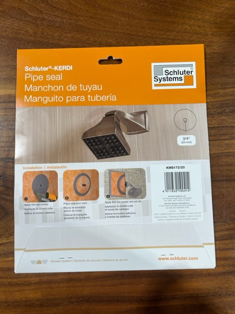 Schluter-Kerdi Pipe Seal