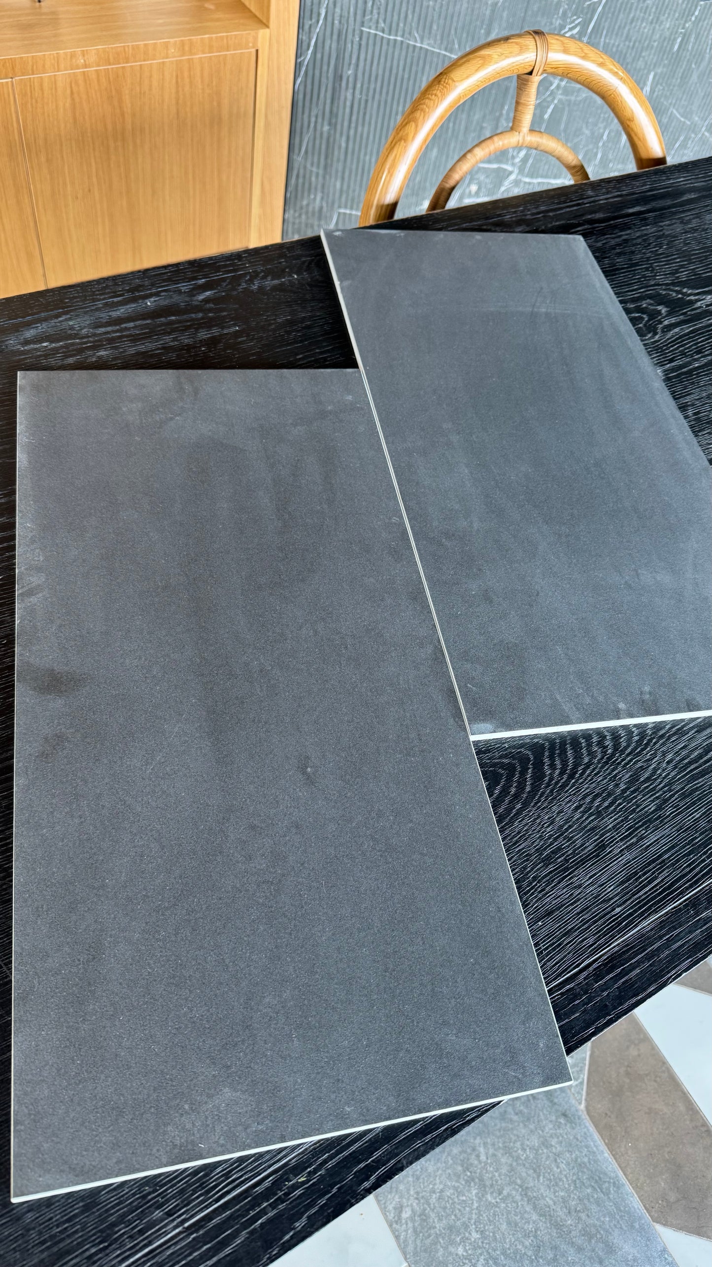 12x24 Stonepeak Deluxe Absolute Black B-Grade- Sold by ctn
