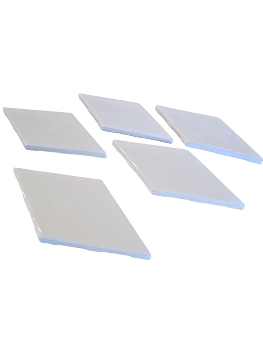 3x6 LC15 Luxcraft White Rhombus Glazed Subway Tile - Sold by ctn
