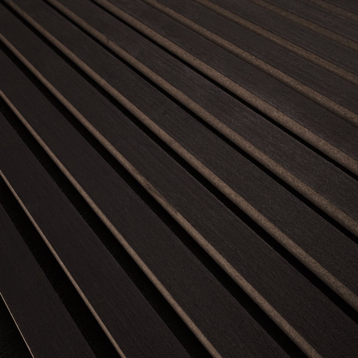 Ebony - Acoustic Wood Slat Panels