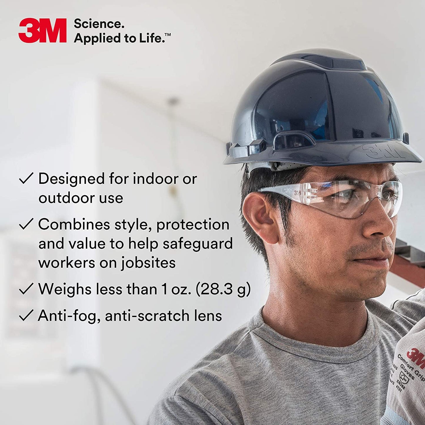 3M Safety Glasses (Clear)