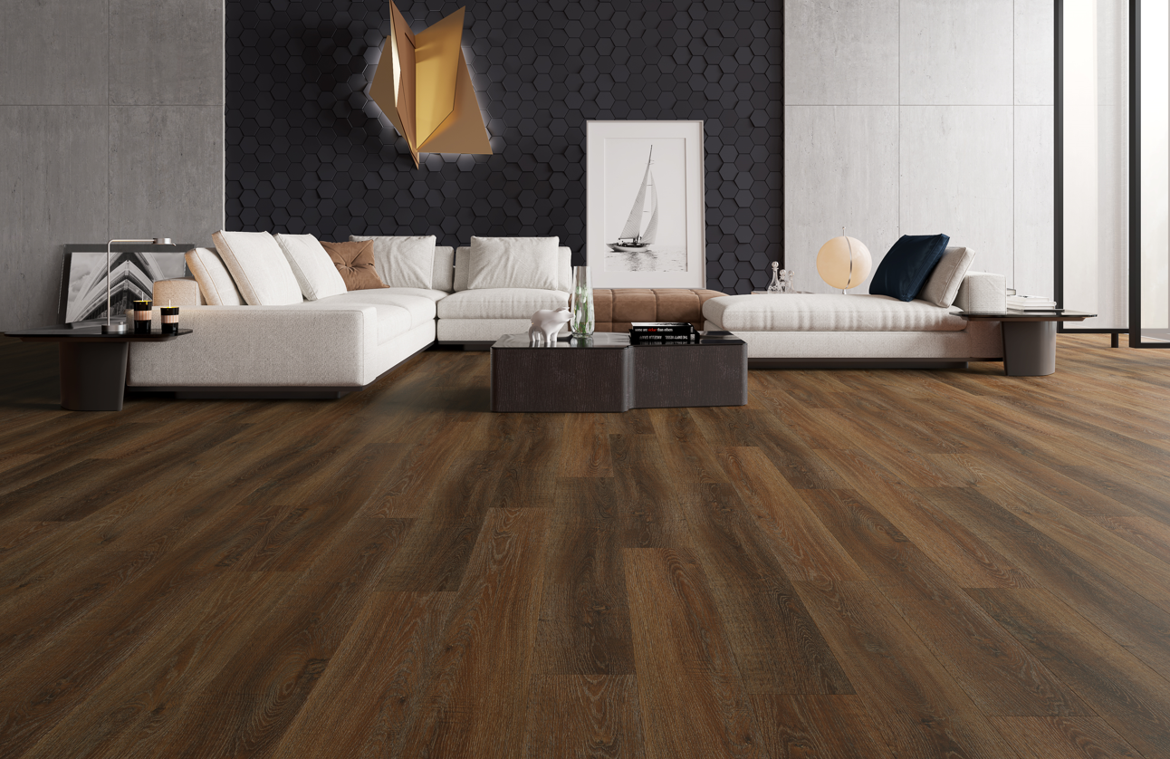 Prime Plank 5.0mm - Brown Oak - 7.1"x 48" - Vinyl Plank - Sold by ctn