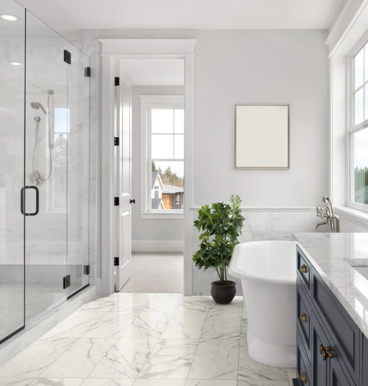 I448 DB Calacatta Cool Matte B Grade 12"x24" Porcelain