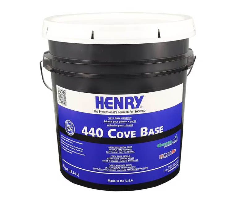 Henry 440 Cove Base Adhesive