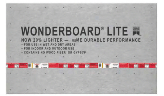 Wonderboard Lite - 36x60x7/16"