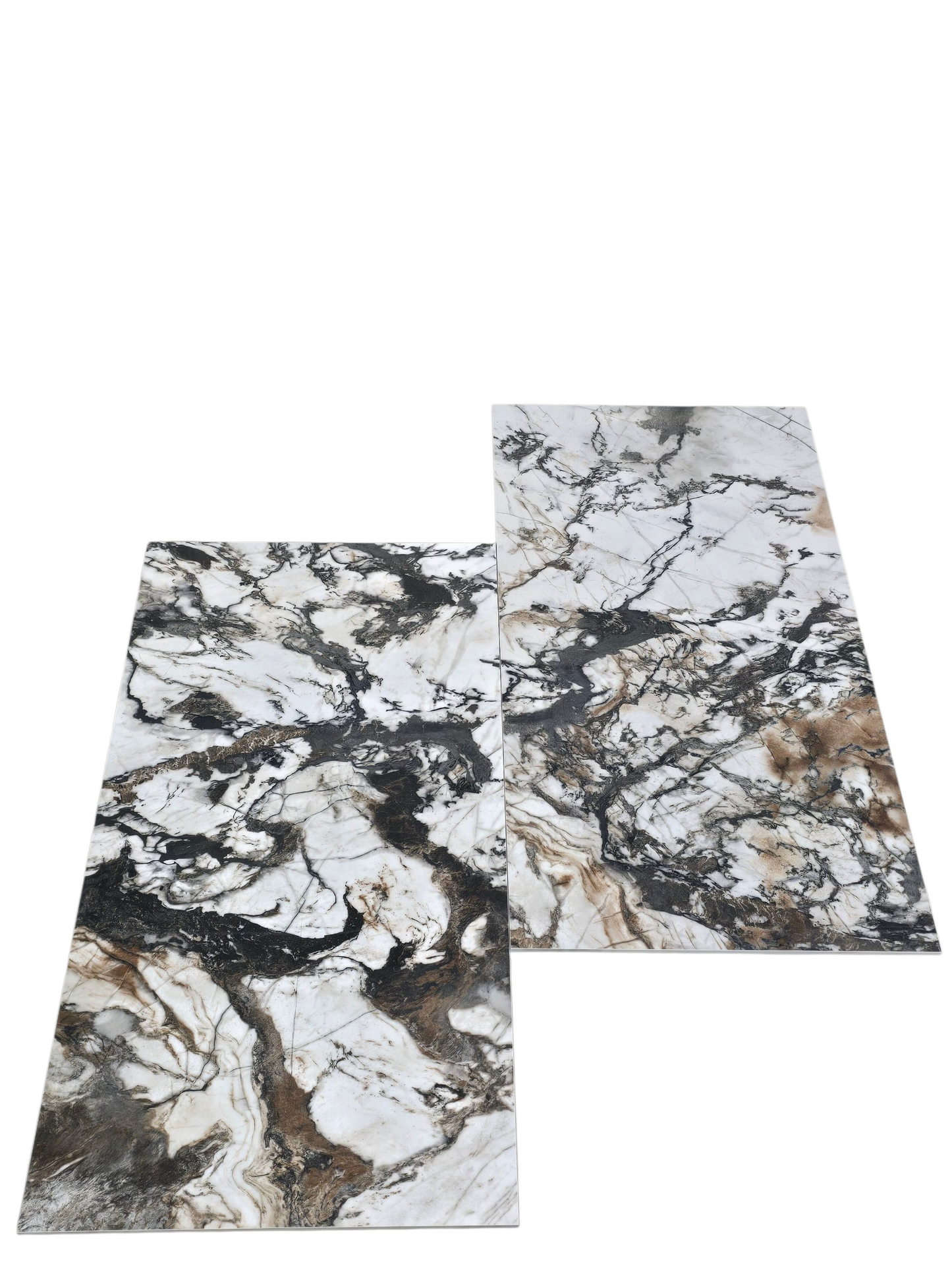 24x48 I705 Foyer Contrast Cream Polished Porcelain Tile - Sold by Ctn