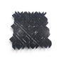 Nero Marquina Pietra Divina 13.38"x13.30"  - Sold by Sheet