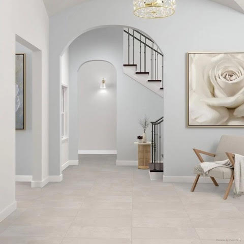 12"x24" I449 Urbanize Concrete White Matte B Grade Porcelain - Sold by ctn