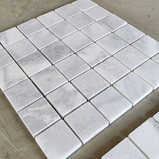 2"x2" Mosaic Tile M320 Hon Yukon White - Sold by piece