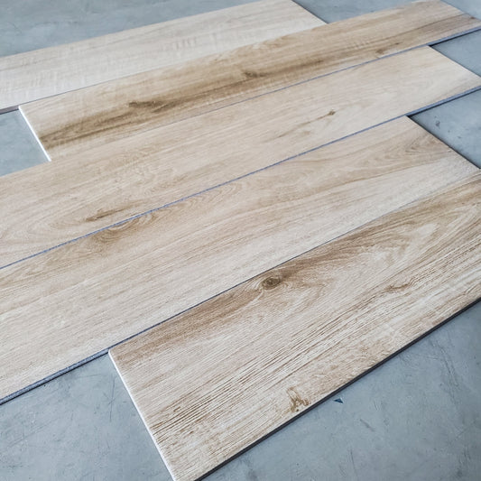 6"x36" A697 Light Brown Floor Tile - Sold by ctn