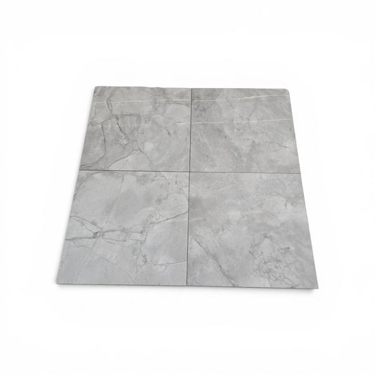 24x24 Maxisilver Polished Porcelain Tile - Sold by ctn