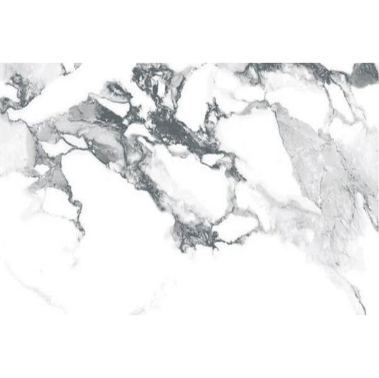 12"x36" Crash Blanco polished Rectified Ceramic- Sold By Carton