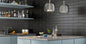 4"x16" Mosaic Krea 2.0 Black  - Sold by Ctn