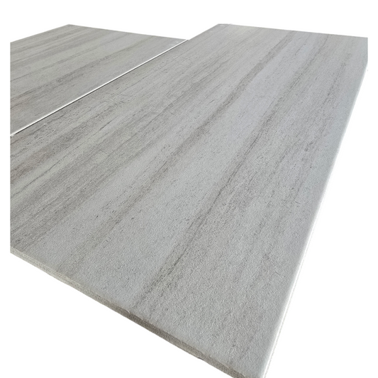 A942 White Matte B Grade 12"x24" Porcelain Tile - Sold by ctn