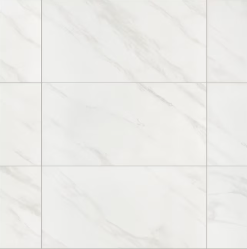 12"x24" BT96 Bianco Carrara - Sold by ctn