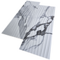 12"x36" Crash Blanco Wave Ceramic Tile - Sold by Ctn