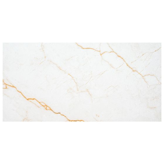 24x48 Brighton Gold Polished Marble Look Floor and Wall Tile - Sold by Ctn