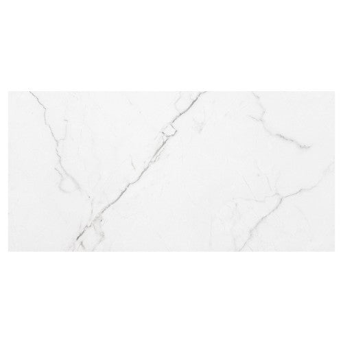 24x48 Brighton Grey Matte Marble Look Floor and Wall Tile - Sold by Ctn