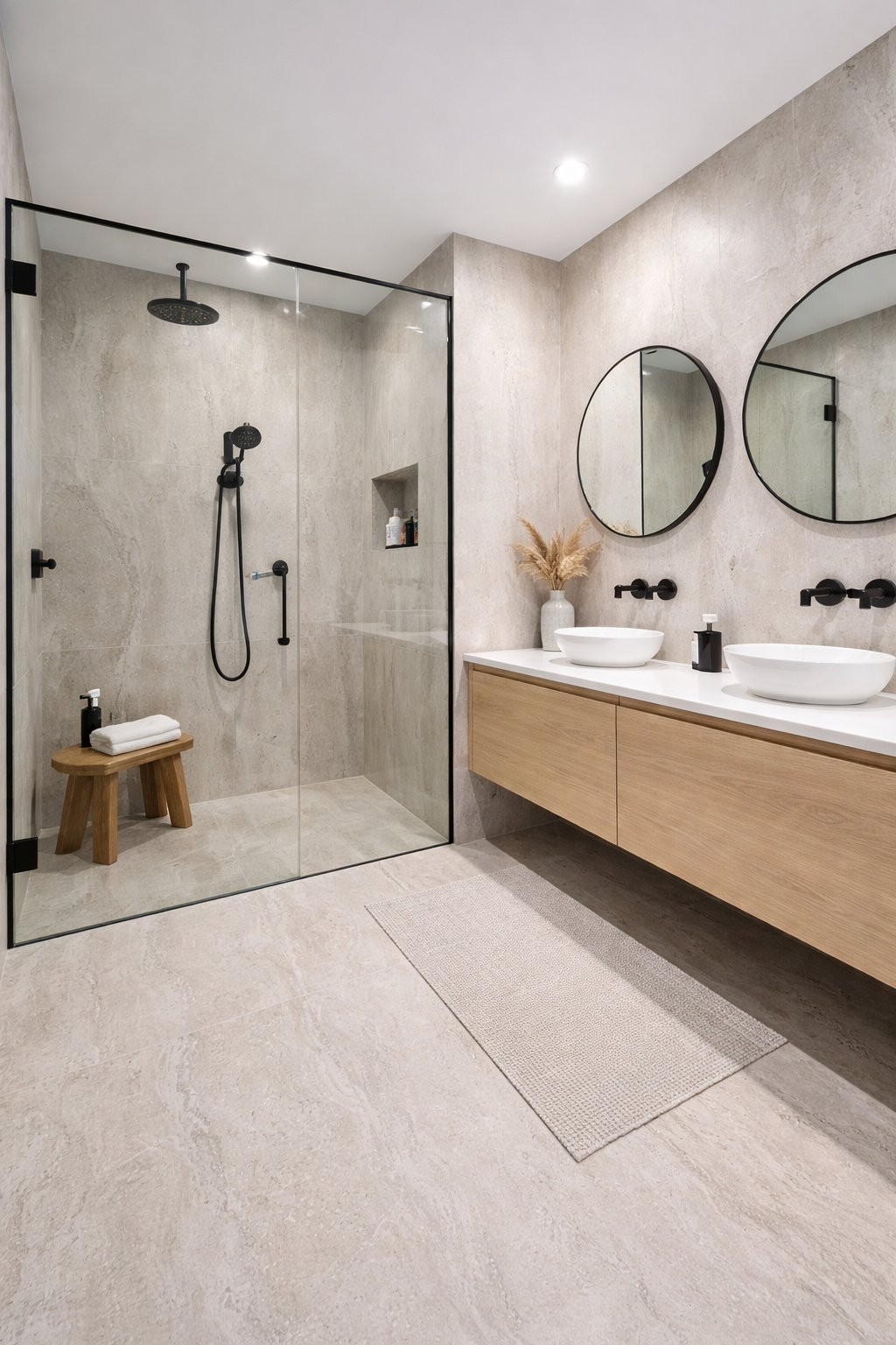 12x24 Travertino Roma Polished A Grade- Sold by ctn