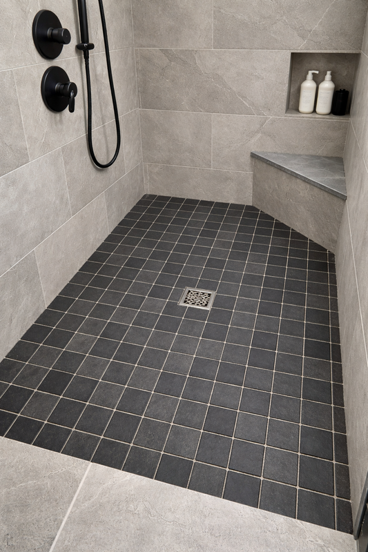 Mosaic Sheet 2x2 TH99 Abstract Black Matte A Grade