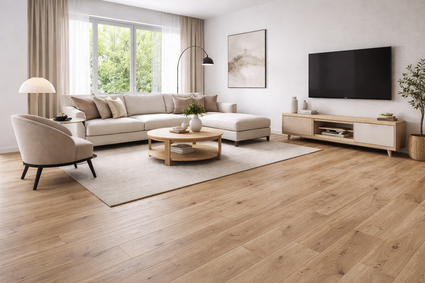 6"x36" I702 - Beige - Oxford Wood