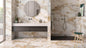 12"x36" Crash Beige Wave Ceramic Tile - Sold by Ctn