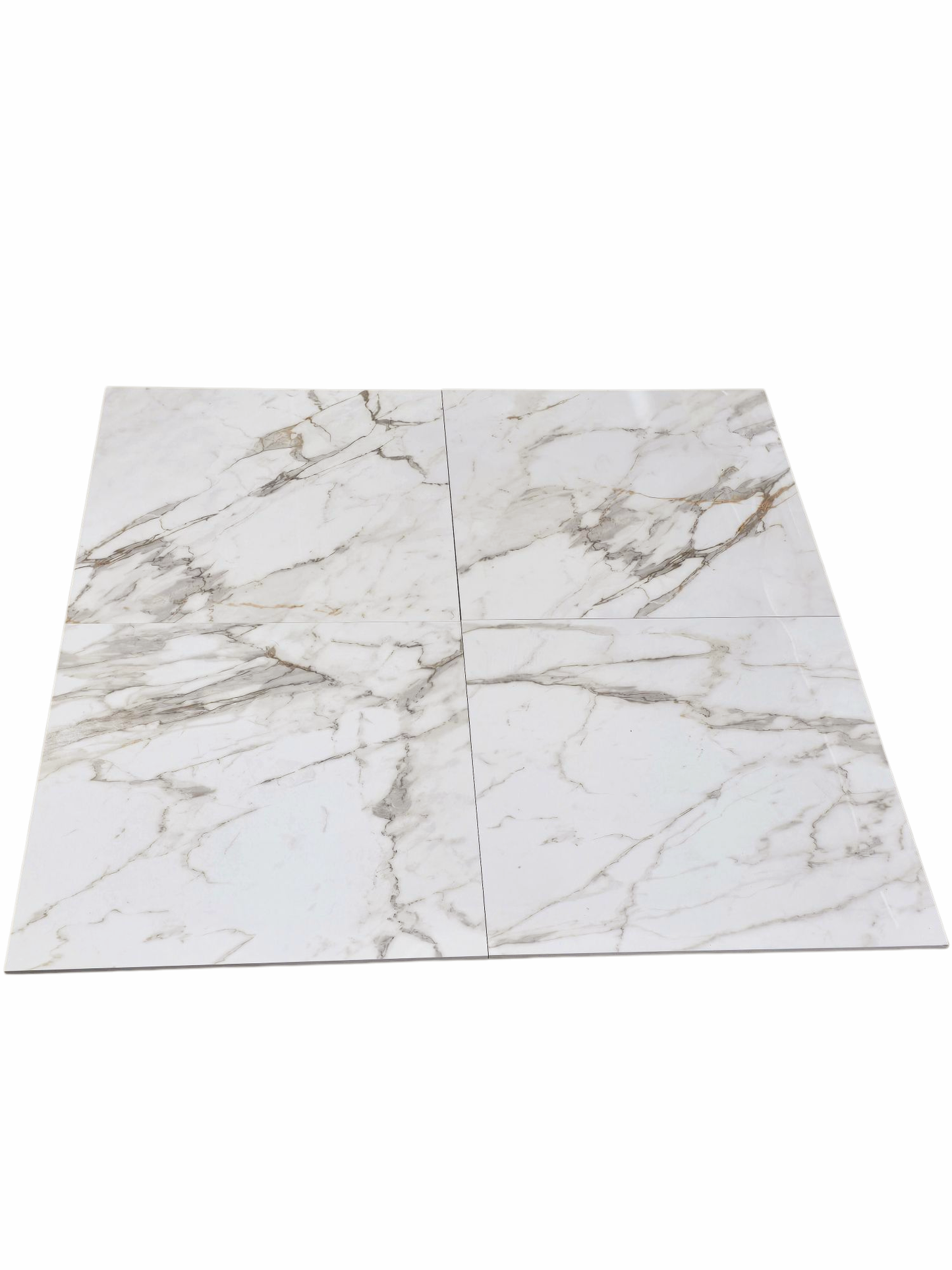 24"x24" ES51 Golden Calacatta Porcelain Tile - Sold by ctn
