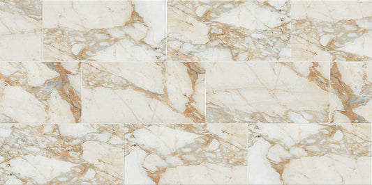 Emerald Shores Golden Calacata Matte  24x24