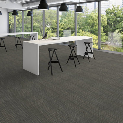 Patcraft - I0455 Isle of Skye - 12"x48" 00120 Portree - Carpet Tile - Sold by ctn