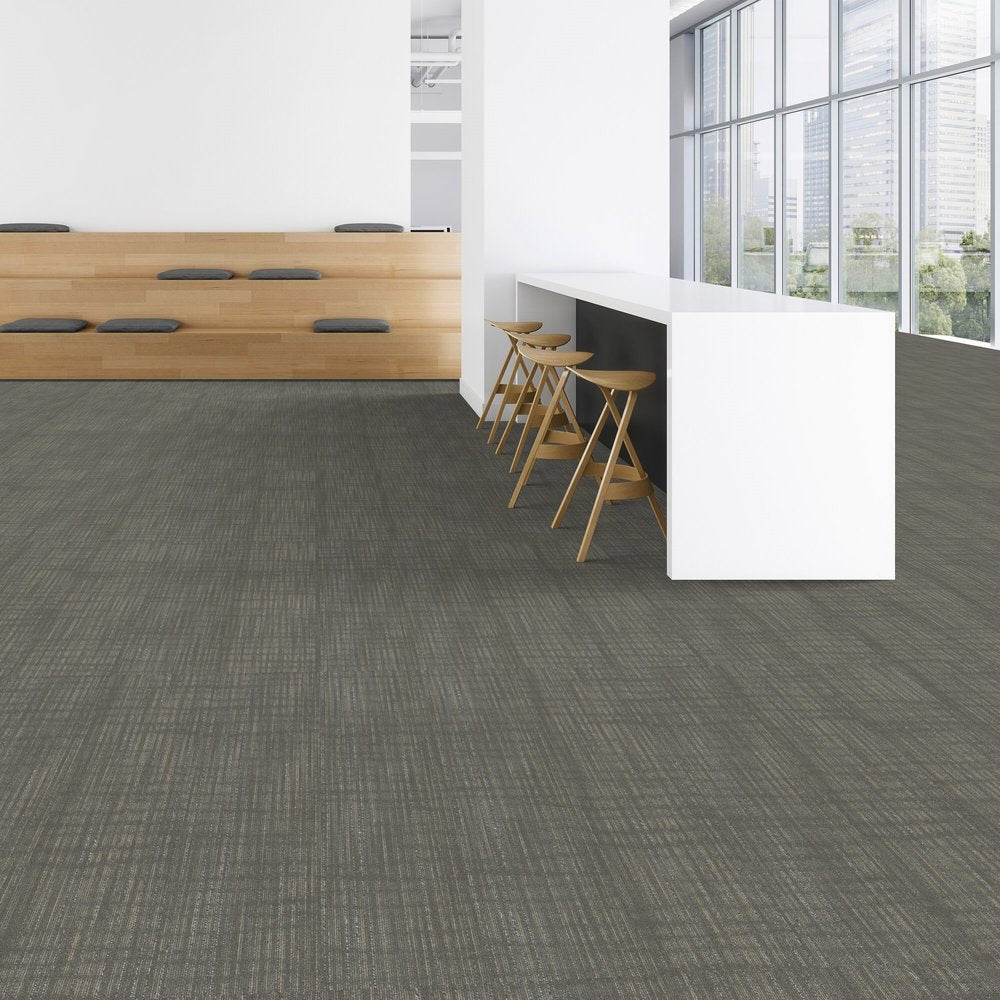 Patcraft - I0455 Isle of Skye - 12"x48" 00120 Portree - Carpet Tile - Sold by ctn
