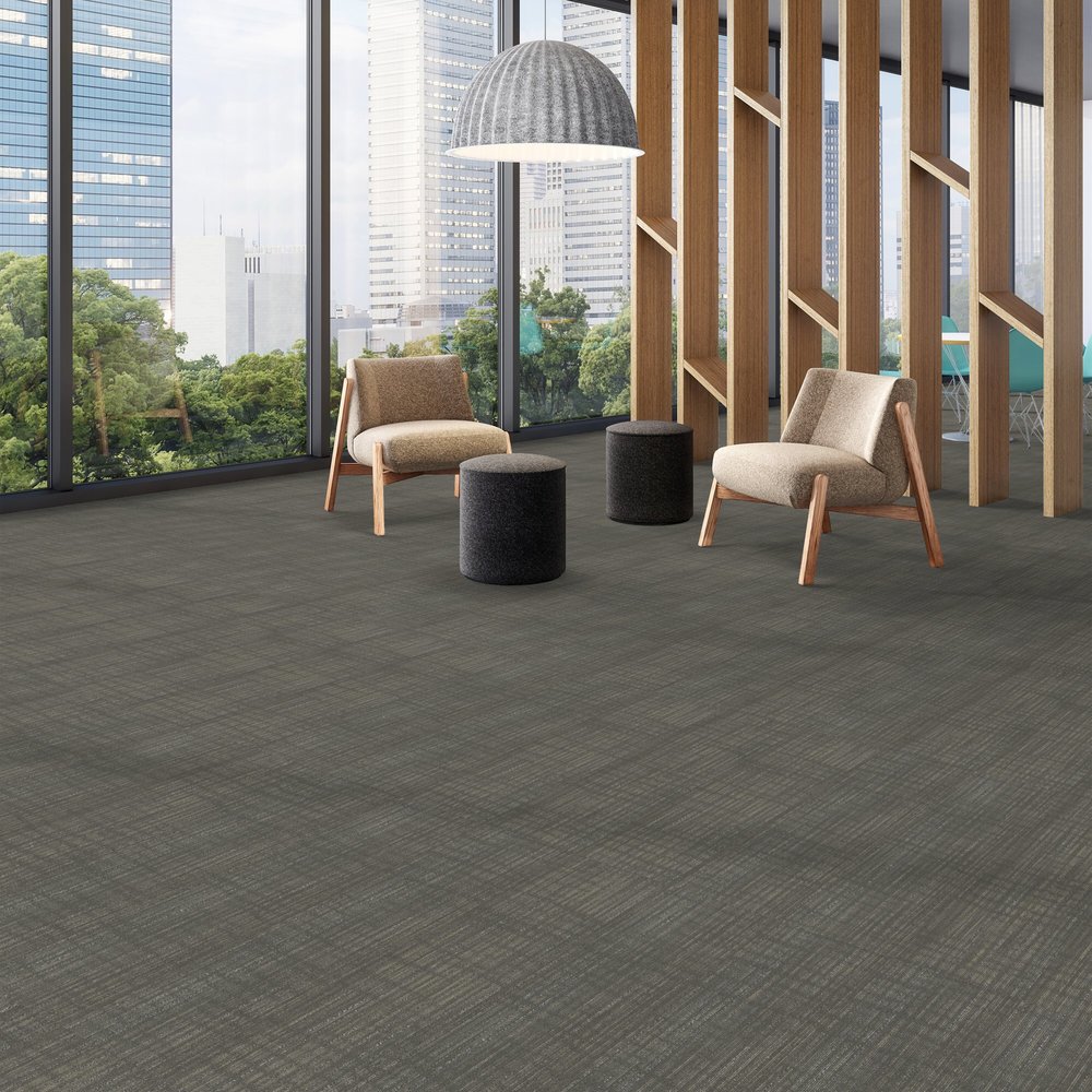 Patcraft - I0455 Isle of Skye - 12"x48" 00120 Portree - Carpet Tile - Sold by ctn