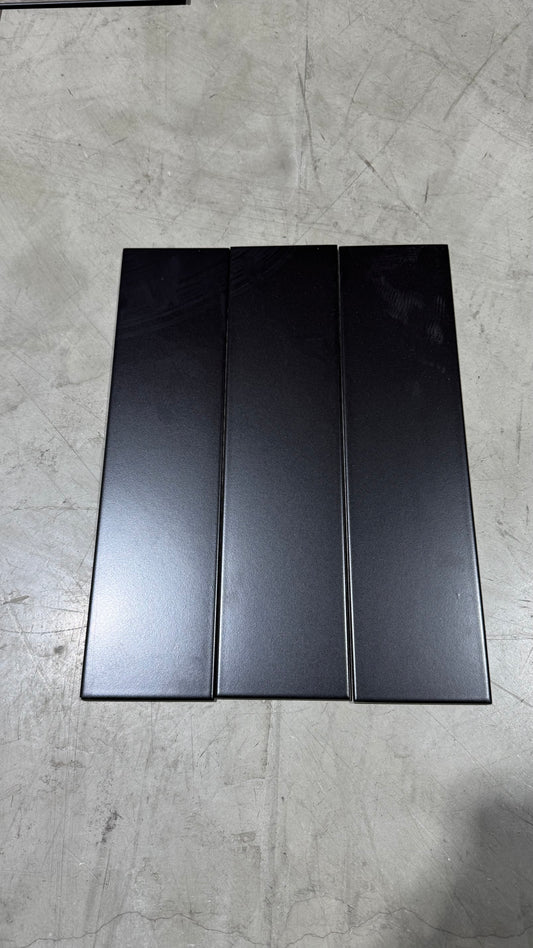 4"x16" Mosaic Krea 2.0 Black  - Sold by Ctn