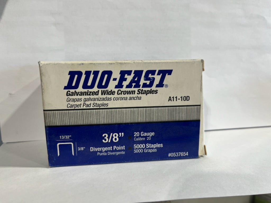Duo-Fast A11-10D 3/8" Galvanized Wide Crown Staple