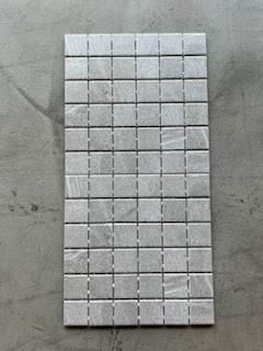 12"x12" Mosaic Tile CP47 Edmonton Steely Gray - Sold by Sheet