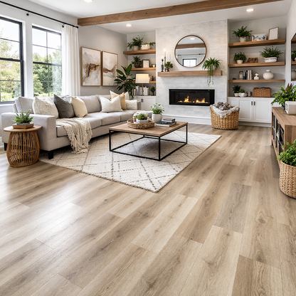 BMS - 6.5mm - 7"x48" - Click-Lock Vinyl Plank SPC - Sold by Ctn