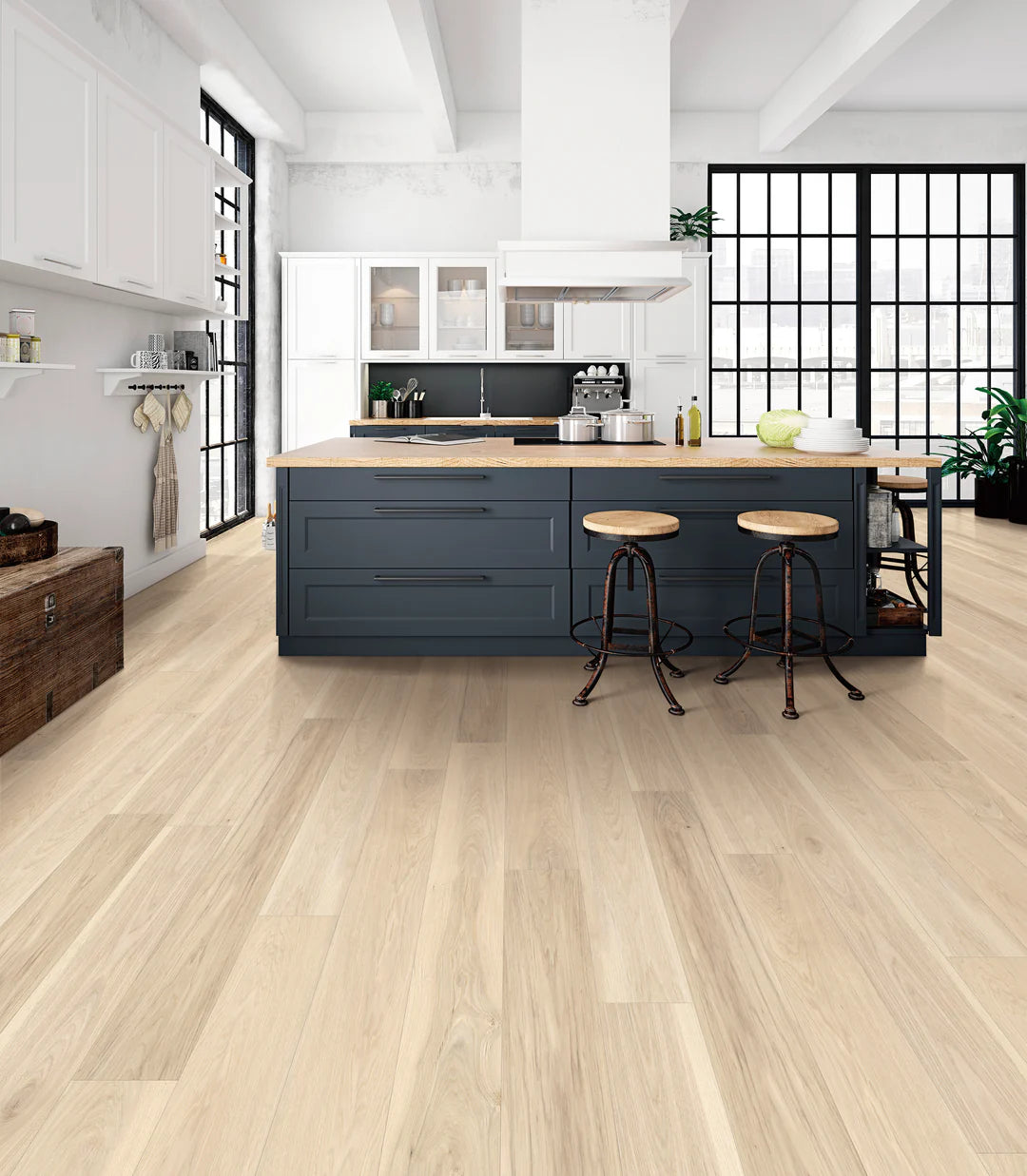 Commercial Loft Collection - 5mm - 7" x 60" - Loose Lay/Click-Lock Vinyl Plank - Sold by Ctn