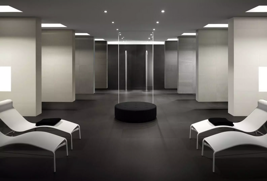 25x24 MJ08 Neutro Nero Polished  Porcelain Tile - Sold by ctn