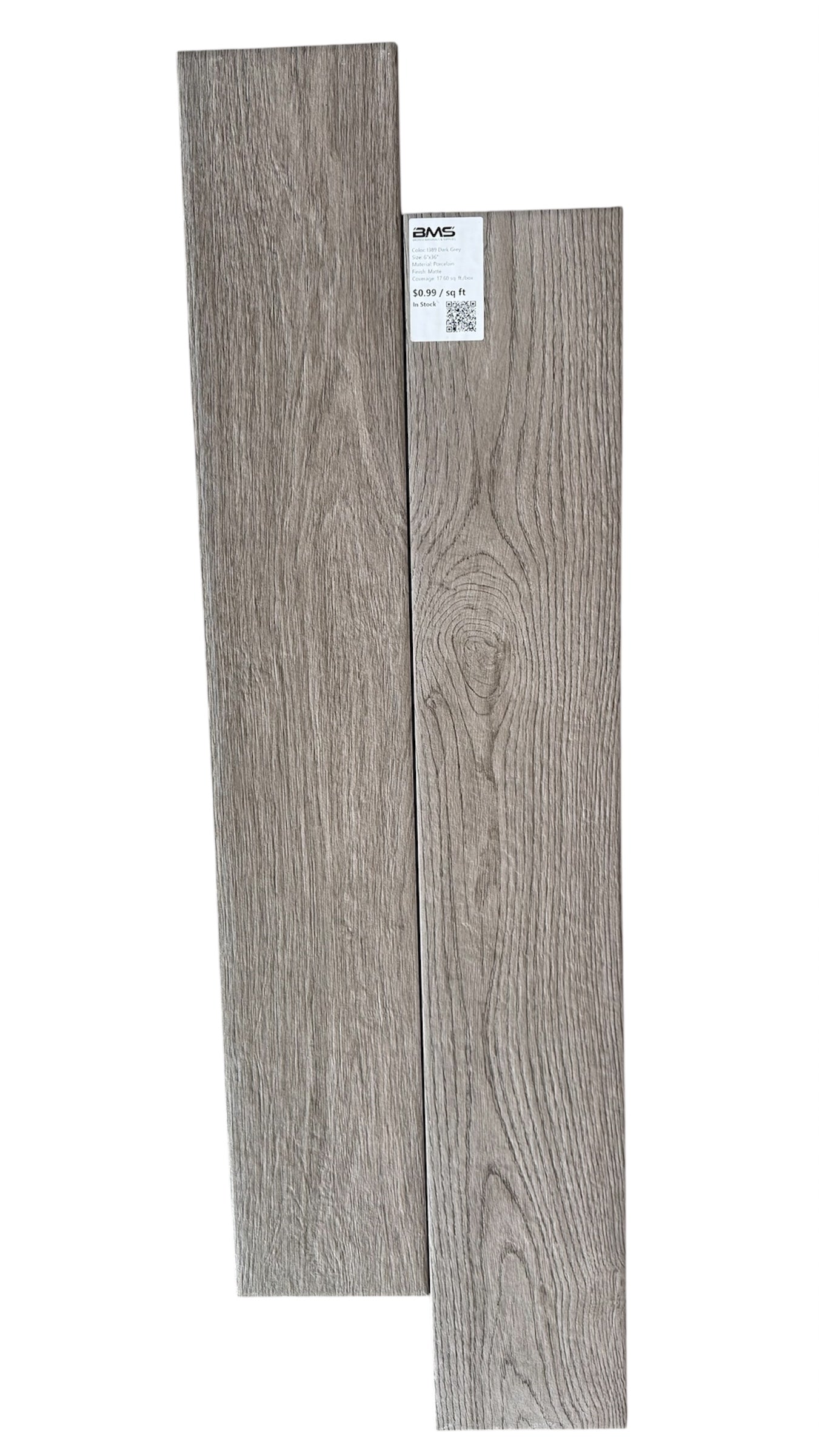 6"x36" - I728 Gray Sedona Spark