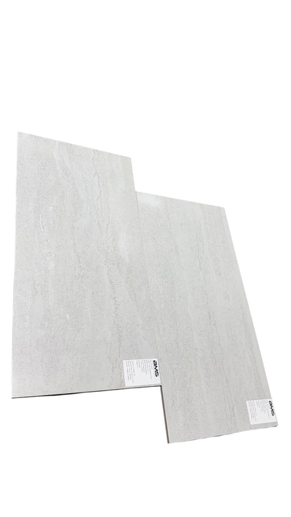 12"x24" I751 Haddonstone White Vein Cut Porcelain - Sold by ctn